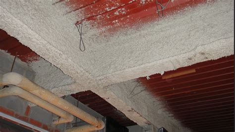 spray on asbestos fireproofing